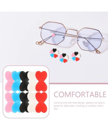 Gleavi 25 Pairs Slip-Resistant Ear Protectors & Children's Heart Sunglasses Holder - International Shipping Available - Buy Online on GoSupps.com