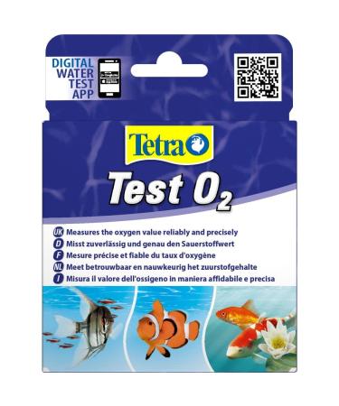 Tetra Test O2 to Measure the Aquarium and Pond Oxygen Value Reliably and Precisely 9 ml (Pack of 3)