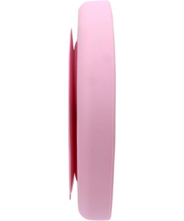 Baby Silicone Suction Divided Plate Non-Toxic, BPA-Free, Waterproof, Dishwasher Safe Easy to Clean Pink - Buy Online on GoSupps.com