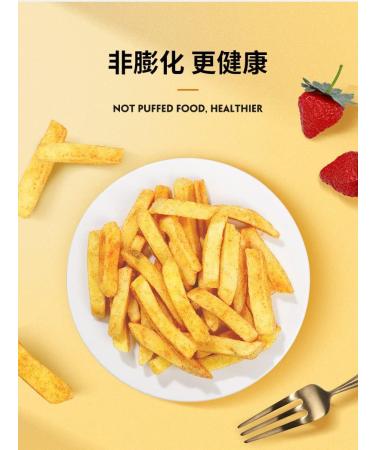 Crispy French Fries Potato Chip Snack Pack Protein Potato Fries Variety Flavor Gluten Free Potato Chips 40g/Bag Tasty and Delicious Non-GMO Chinese Specialties (Honey Butter Flavor 8bags) Honey Butter Flavor 8bags - Buy Online on GoSupps.com