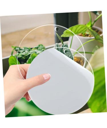 VILLCASE 40 Pcs Acrylic Round Sheet Cake Pan Acrylic Blanks Sheer Panels Acrylic Blank Circle Coaster Wafer - Buy Online on GoSupps.com