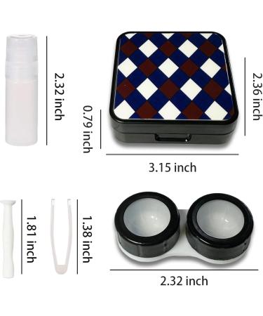 Rinetics Travel Contact Lens Case - Pink & Black | Compact Stylish & Durable - Buy Online on GoSupps.com