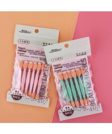 Baluue 2 Sets Eye Shadow Brush Eyeshadow Sponge Applicator Make Eyeshadow Brush Sponge Sponges Non Latex 7.4X1cmx2pcs As Shownx2pcs - Buy Online on GoSupps.com