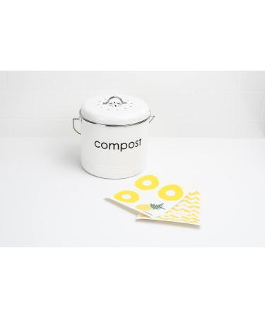 Cuisipro All Purpose Eco-Cloth Sponge Cloth Yellow Stripe/Apple Set of 2 - Buy Online on GoSupps.com