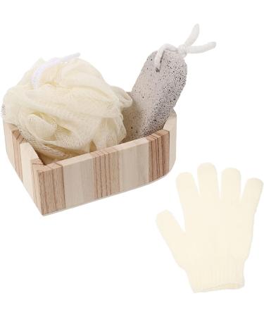 Kit De Bain Outil De Nettoyage Du Corps Gommage Corporel Prot ge-mains Ensemble Accessoires De Douche - Buy Online on GoSupps.com