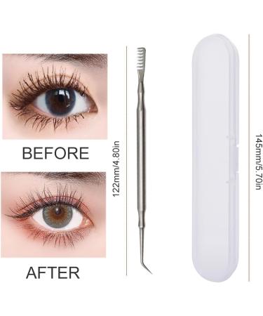 NTRUXZP 2 Pieces Steel Eyelash Lamination Comb Eyelash Lift Tool and Comb for Eyelash Lifting 6.5 Inch Eyelash Separator Lash Lift Accessories Separator Lash Lifting Tool - Buy Online on GoSupps.com