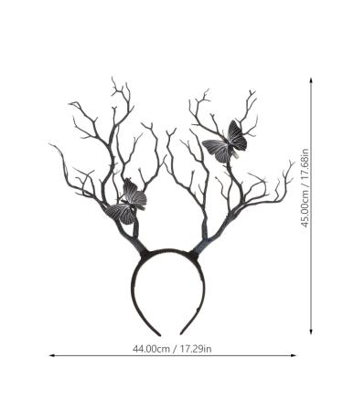 SOLUSTRE Halloween Tree Branch Antler Headband for Women & Girls - Cosplay Costume Accessory & Party Decoration - Buy Online on GoSupps.com