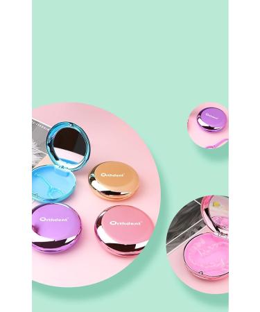 Orthodontic Retainer Case with Magnetic Closure + Aligner Remover Hook & Brush | Gold | 1 Pcs - Buy Online on GoSupps.com