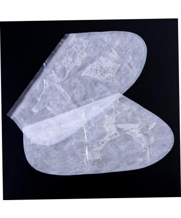 minkissy 1 Pair Exfoliating Peel Booties Moisturizing Foot Mask Feet Peel Foot Moisturizing Socks Foot Soak Peeling Feet Foot Remover Foot Care Treatment White Foot Cream - Buy Online on GoSupps.com