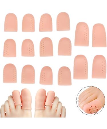 16-Piece Gel Toe Cushion Set | Breathable Toe Protectors for Ingrown Toenails Blisters & Calluses - International Shipping - Buy Online on GoSupps.com