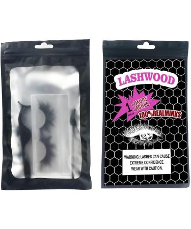 Wholesale Lash Bags Packaging Set - 100pcs Eyelash Storage Bags with Lashwood Sticker, Trays, Brush, Tweezers - Ideal for Lash Set Box (3 Sets) - Buy Online on GoSupps.com