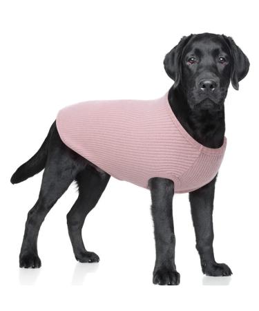 Hjumarayan dog sweater - washable dog sweater large dogs elastic thin dog sweater striped dog shirt elastic dog sweater for medium -sized large dogs (pink XL) XL pink - Buy Online on GoSupps.com