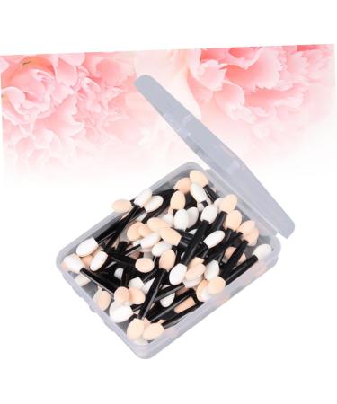 DOITOOL Eye Shadow Sponge Applicator 50 Pcs Eyeshadow Double Ended Makeup Brush Makeup Tools Eye Shadow Sponge Brush Disposable Size 1 Black - Buy Online on GoSupps.com