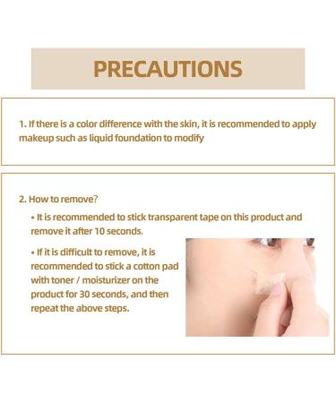5 Breathable Skin Invisible Up Stickers Skin Scar Pimple Sticker | Waterproof Skin Tone Invisible Sticker Skin Concealing Patches 60 5 Pcs 60patch/Box - Buy Online on GoSupps.com