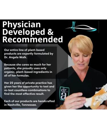 Dr. Angela's Organic Hemorrhoid Treatment Spray with Aloe Vera & Witch Hazel - Natural Relief for Itching & Burning - Buy Online on GoSupps.com