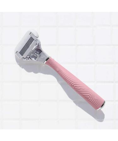 Flamingo Women's 5-Blade Razor + Replacement Cartridge - Desert Rose - Buy Online on GoSupps.com