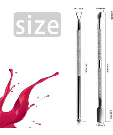 FANDAMEI Nail Gel Polish Remover Tool - Cuticle Pusher and Peeler Set - Buy Online on GoSupps.com