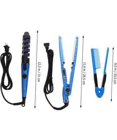Beavorty 1 Set Curling Iron Set Hair Curlers Tool Curling Wand Hair Straightener Curler Comb Women's Portable - Buy Online on GoSupps.com