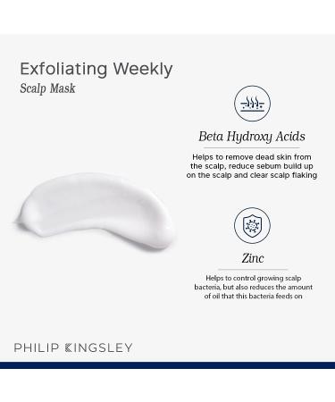 PHILIP KINGSLEY Soothing Scalp Mask for Dry, Itchy, Flaky Scalp - 2 x 0.67 oz - Calms and Hydrates with Aloe Vera, Olive Oil, and Menthol - Buy Online on GoSupps.com