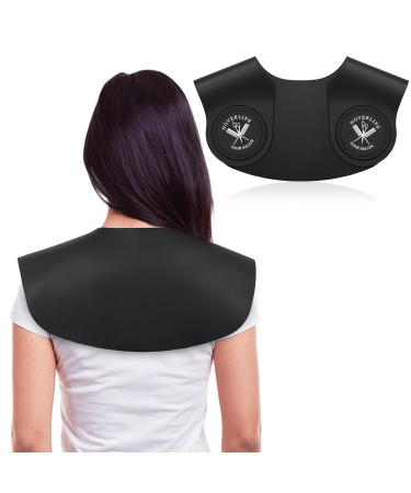 No Lift Silicone Hair Cutting Pad for Salons | Weighted Hair Clippings Shield & Neck Protection - Black - Buy Online on GoSupps.com
