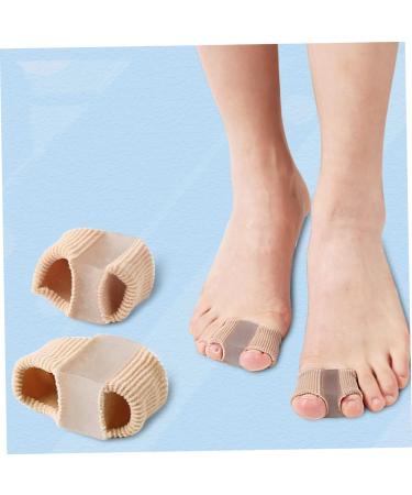 Marmerdo 4pcs Toe Separator Set - Adjustable Gel Straightener for Hammer Toe, Bunion Pad, and Toe Cushion - Double-Hole Toe Cover - Assorted Colors - 6X3.2CM - Buy Online on GoSupps.com