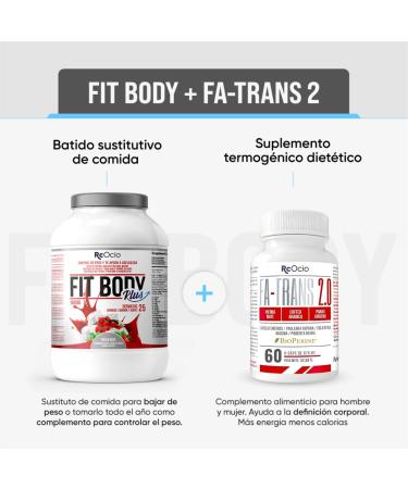 Rc Ocio Slimming package Meal replacement shake + thermogenic fat burning diet shake for men and women strawberry 1Kg Chocolate 480GR Strawberry 1Kg - Buy Online on GoSupps.com