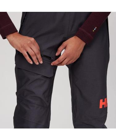 Helly-Hansen 65643 Women's Powderqueen Bib Pant Large 983 Slate - Waterproof Ski Pants - Buy Online on GoSupps.com