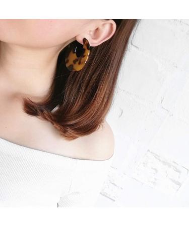 FEYLIE Trendy Acrylic Leopard Earrings - Women s Classic Multi-Type Stud Jewelry Gift - Buy Online on GoSupps.com