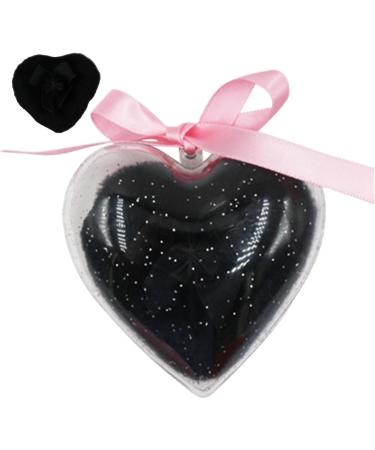 Baby Powder Puff Bowknot Heart Powder Puff - Baby Body Powder Puff Long-haired Powder Puff Soft Face Powder Puff for Baby Black - Buy Online on GoSupps.com