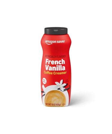 Amazon Brand - Happy Belly Powdered Non-dairy French Vanilla Coffee Creamer, 15 Ounce - Buy Online on GoSupps.com