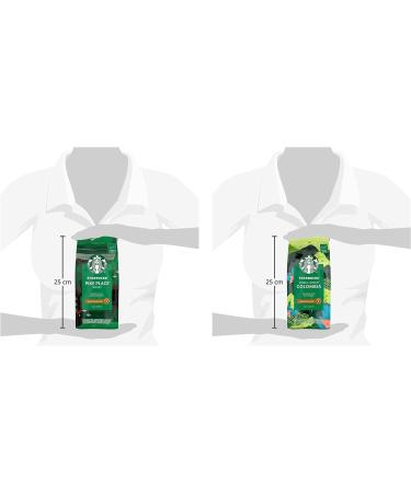 STARBUCKS Pike Place Roast Single-Origin Colombia Whole Bean Coffee 450g (Pack of 4) - Buy Online on GoSupps.com