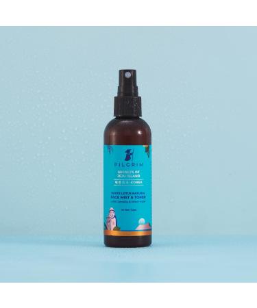 Pilgrim Korean Face Mist & Toner | Hydrating Camellia & Witch Hazel Formula | Enhance Skin Elasticity | 3.38 Fl Oz (100ml) - Soft & Supple Skin - Buy Online on GoSupps.com