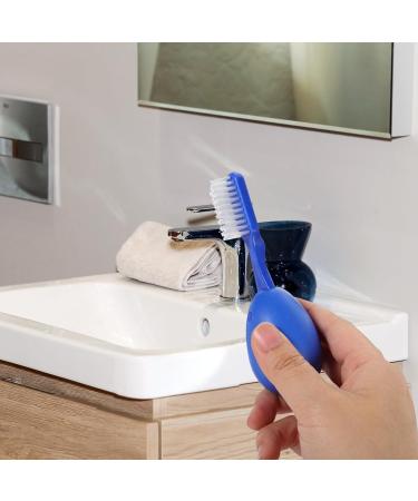 Healeved 3pcs Portable Tooth Cleaning Brushes - Durable Plastic Prison Toothbrushes for Effective Oral Care - Buy Online on GoSupps.com