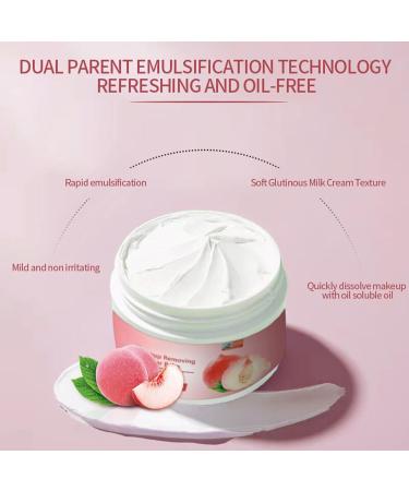 IZBEAUVO Peachy Clean Makeup Remover & Cleansing Balm Facial Cleanser Balm For Sensitive Skin Clean Oil Free Skin Hydrating Cleanser Refreshing Gentle Cleanser Clean And Clear Cleanser Vitamin E Pink - Buy Online on GoSupps.com