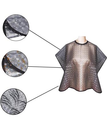 MAGICLULU Cape for Barber Dyeing Apron Hair Salon Capes Hairdressing Cape Hair Coloring Shampoo Hair Styling Cape Hair Dye Cape Adult Bibs Hair Capes Work Clothes Baking Oil 77X80CM - Buy Online on GoSupps.com