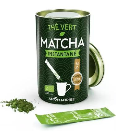  Aromandise Instant Matcha Green Tea Sticks - Buy Online on GoSupps.com