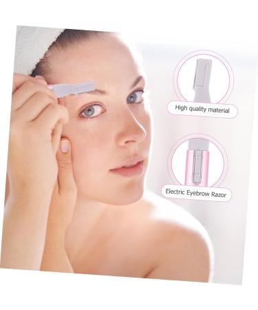 FRCOLOR 3Piece Electric Eyebrow Trimmer Facial Hair Remover Portable And Gentle On Skin For Home And Travel - Buy Online on GoSupps.com