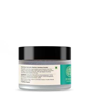 Forest Essensials Light Hydrating Facial Gel Pure Rosewater|Soothes & Renews Hydration|Unisex Face Gel|50 g - Buy Online on GoSupps.com