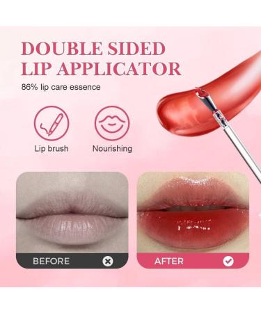 YINGA Ice Water Lip Gloss Tinted Lip Oil with Moisturizing Jelly NonStick Moisturizing Lip Tint for Shiny Finish Long Lasting Plumping Effect Natural Beauty04 - Buy Online on GoSupps.com