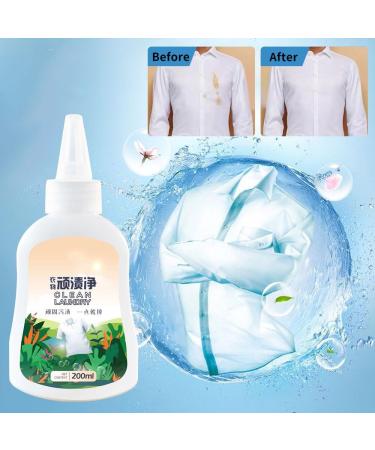 Garment Stubborn Stain Cleaner 200ML Active Enzymes for Clothes Cleaning White Shirt Guardian Stain Remover for Clothes (Color : 2pcs) - Buy Online on GoSupps.com