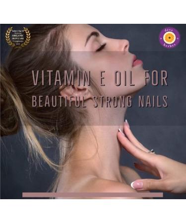 Deve Herbes Pure Vitamin E Oil 5ml - Natural Therapeutic Grade with Glass Dropper - International Shipping - Buy Online on GoSupps.com