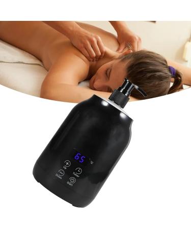 Massage Oil Warmer ABS Fast Heating LED Display Touch Control Temperature Adjustable Body Lotion Warmer US Plug Power Supply for Salon Shops - Buy Online on GoSupps.com