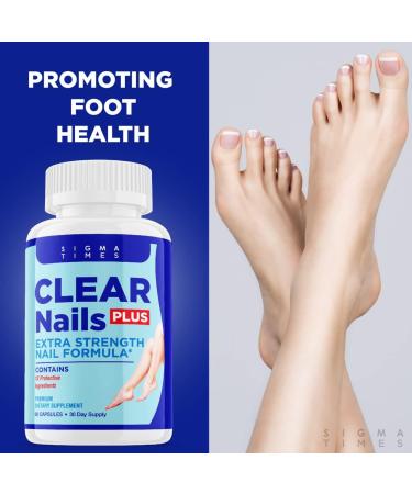 Clear Nails Plus Probiotic Pills - Advanced Formula (60 Capsules) - Buy Online on GoSupps.com