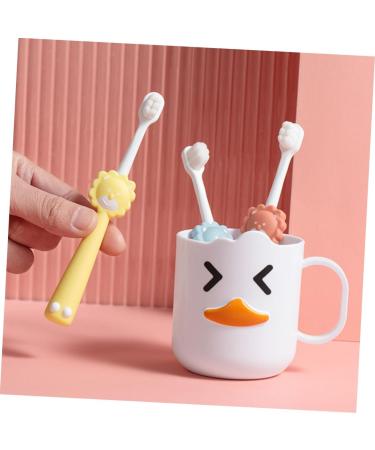 Buy Healvian U-Shape Children's Toothbrushes | Soft Bristle Kids' Toothbrushes with Ergonomic Handle | Ideal for Home & Travel | 6 Pack - Buy Online on GoSupps.com