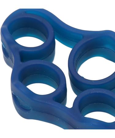 Finger Trainer High Flexibility Soft Silicone Light Portable 2 Pieces Finger Exerciser for Family Dark Blue 11lb - Buy Online on GoSupps.com