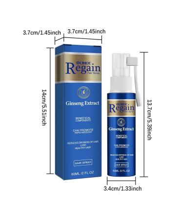 Regain Hair Spray Dense Spray Red Ginseng Hair Spray 60ml - Buy Online on GoSupps.com