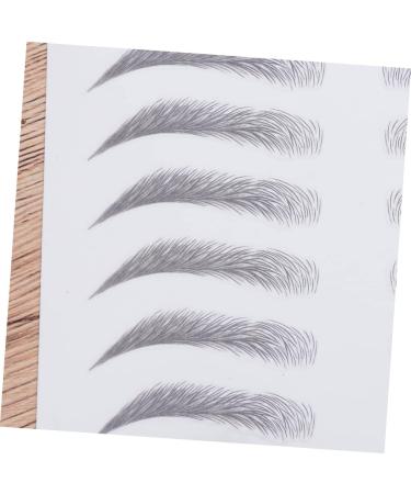 MAGICLULU 6 Pcs 3d Eyebrow Stickers Shaping Stickers Womens Eyebrow Stickers Hair Kit Miss Cosmetic Template ze003x3pcs Blackx3pcs - Buy Online on GoSupps.com