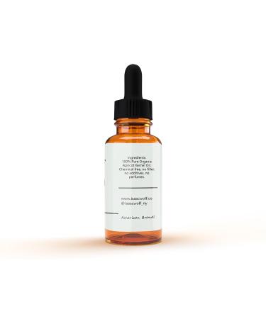 Organic Apricot Kernel Oil | 100% Pure Cold Pressed | Anti-Aging for Face Hair & Body | 2 FL OZ - Shop Now - Buy Online on GoSupps.com