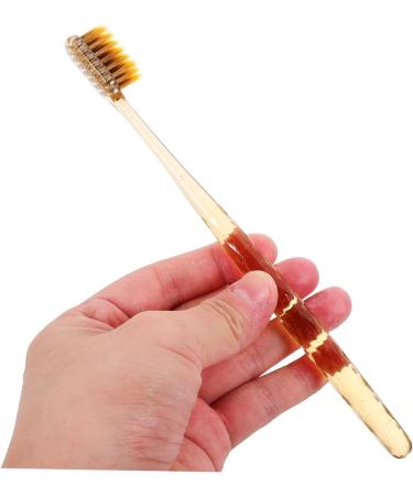 Beavorty 12-Pack Crystal Handle Toothbrushes for Gum & Implant Care | Light Wear-Resistant Oral Hygiene | Manual Crystal Brush Box - Buy Online on GoSupps.com
