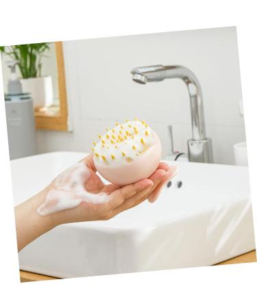 Tovinanna 8 StK Silicone Shampoo Massage Brush | Professional Scalp Peeling Brush | Abrasion-Resistant Massage Accessory for Healthy Scalp - Buy Online on GoSupps.com